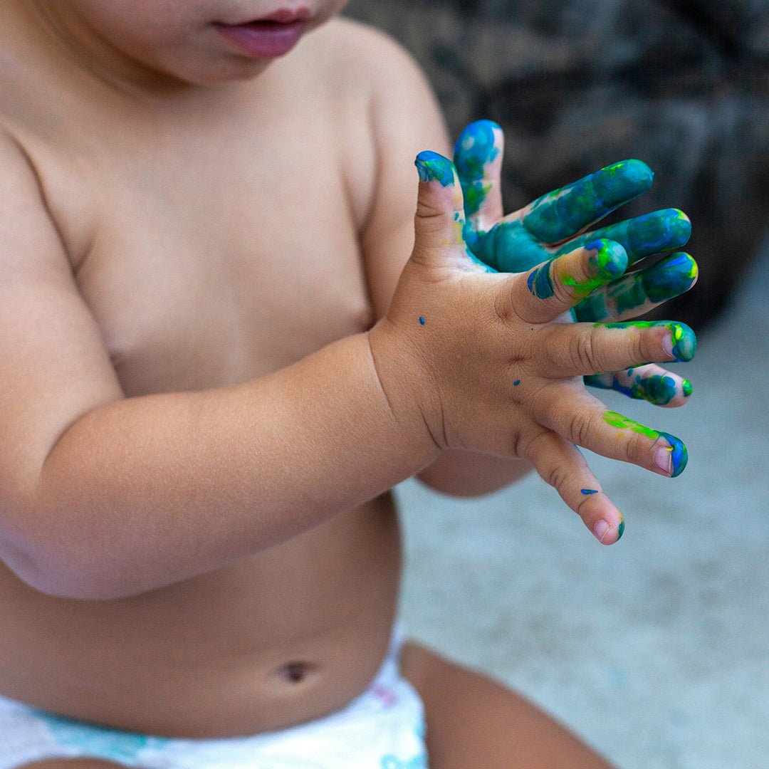 sensory sensitive kid messy play