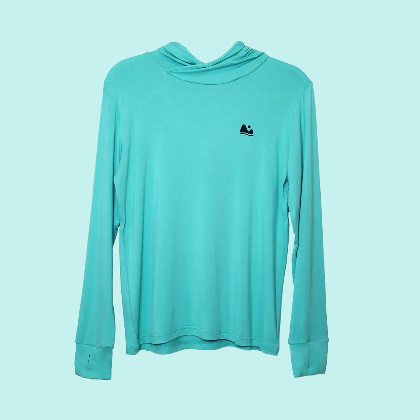 the one shirt in aqua