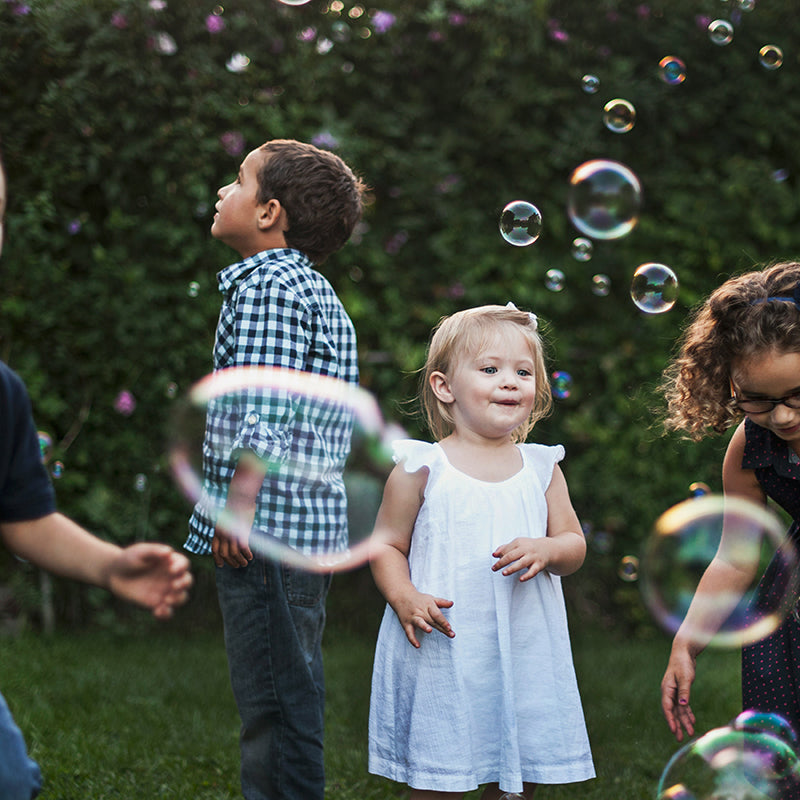 kids playing outside