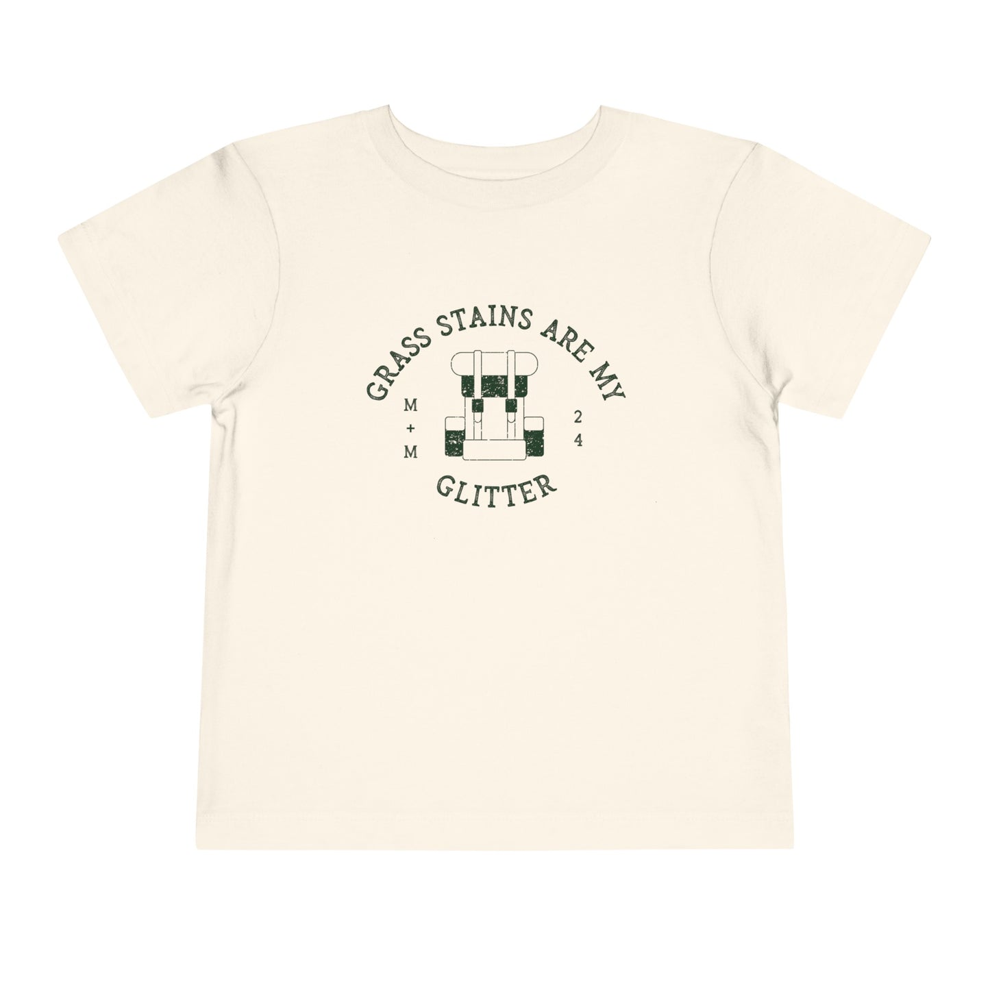 Grass Stains T-shirt by Muddy + Mind, designed for adventure-loving toddlers.