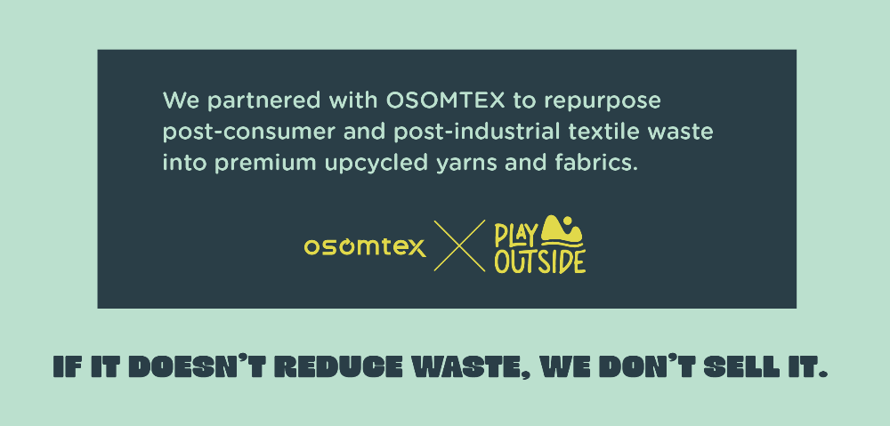 we recycle 2 items for every item sold